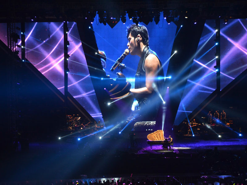 Концерт Джей Чоу в Гуанчжоу: световые эффекты и визуальный удар