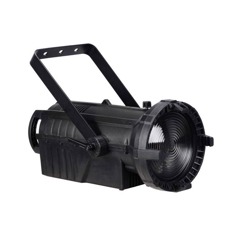 100W无风机电动调焦聚光灯